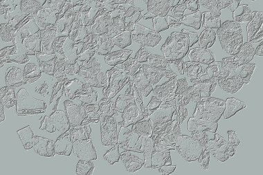 Farklı boyut ve şekillere sahip düzensiz fayanslar, 3 boyutlu grafikler için dikişsiz doku haritaları