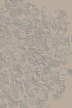 Farklı boyut ve şekillere sahip düzensiz fayanslar, 3 boyutlu grafikler için dikişsiz doku haritaları