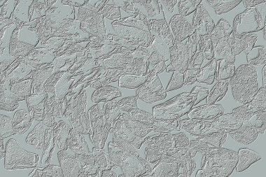 Farklı boyut ve şekillere sahip düzensiz fayanslar, 3 boyutlu grafikler için dikişsiz doku haritaları