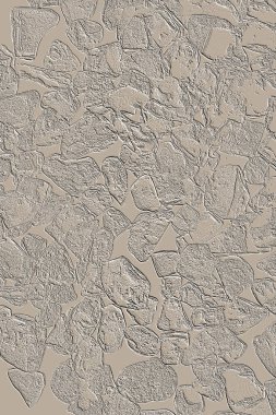 Farklı boyut ve şekillere sahip düzensiz fayanslar, 3 boyutlu grafikler için dikişsiz doku haritaları