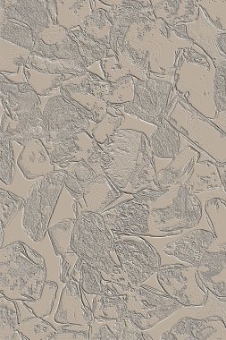 Farklı boyut ve şekillere sahip düzensiz fayanslar, 3 boyutlu grafikler için dikişsiz doku haritaları