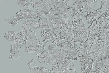 Farklı boyut ve şekillere sahip düzensiz fayanslar, 3 boyutlu grafikler için dikişsiz doku haritaları