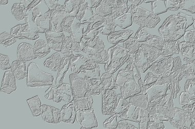 Farklı boyut ve şekillere sahip düzensiz fayanslar, 3 boyutlu grafikler için dikişsiz doku haritaları