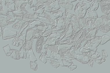 Farklı boyut ve şekillere sahip düzensiz fayanslar, 3 boyutlu grafikler için dikişsiz doku haritaları