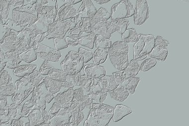 Farklı boyut ve şekillere sahip düzensiz fayanslar, 3 boyutlu grafikler için dikişsiz doku haritaları