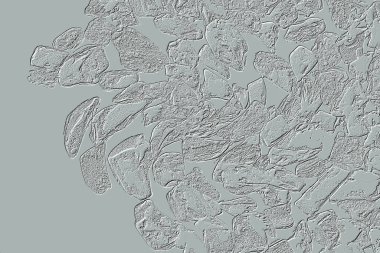 Farklı boyut ve şekillere sahip düzensiz fayanslar, 3 boyutlu grafikler için dikişsiz doku haritaları