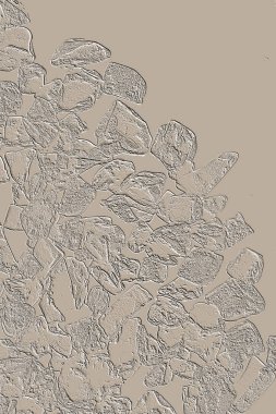 Farklı boyut ve şekillere sahip düzensiz fayanslar, 3 boyutlu grafikler için dikişsiz doku haritaları