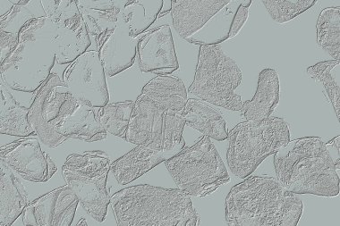 Farklı boyut ve şekillere sahip düzensiz fayanslar, 3 boyutlu grafikler için dikişsiz doku haritaları