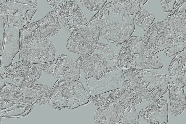 Farklı boyut ve şekillere sahip düzensiz fayanslar, 3 boyutlu grafikler için dikişsiz doku haritaları