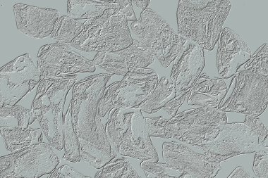 Farklı boyut ve şekillere sahip düzensiz fayanslar, 3 boyutlu grafikler için dikişsiz doku haritaları