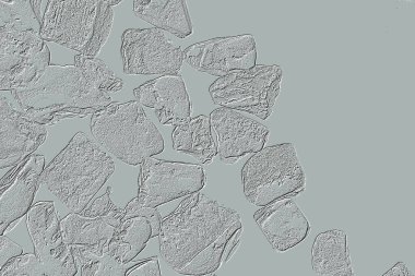 Farklı boyut ve şekillere sahip düzensiz fayanslar, 3 boyutlu grafikler için dikişsiz doku haritaları