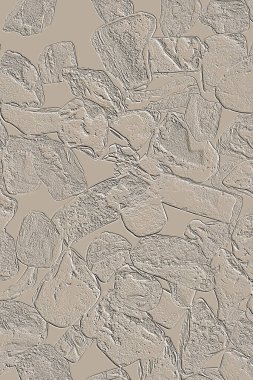 Farklı boyut ve şekillere sahip düzensiz fayanslar, 3 boyutlu grafikler için dikişsiz doku haritaları