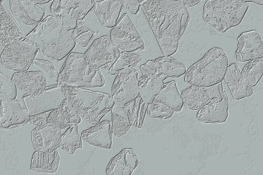 Farklı boyut ve şekillere sahip düzensiz fayanslar, 3 boyutlu grafikler için dikişsiz doku haritaları