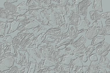 Farklı boyut ve şekillere sahip düzensiz fayanslar, 3 boyutlu grafikler için dikişsiz doku haritaları