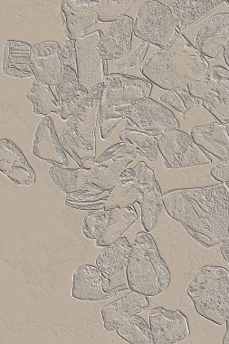 Farklı boyut ve şekillere sahip düzensiz fayanslar, 3 boyutlu grafikler için dikişsiz doku haritaları