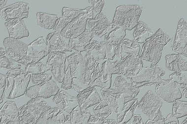 Farklı boyut ve şekillere sahip düzensiz fayanslar, 3 boyutlu grafikler için dikişsiz doku haritaları