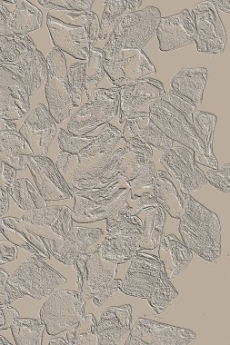 Farklı boyut ve şekillere sahip düzensiz fayanslar, 3 boyutlu grafikler için dikişsiz doku haritaları