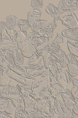 Farklı boyut ve şekillere sahip düzensiz fayanslar, 3 boyutlu grafikler için dikişsiz doku haritaları