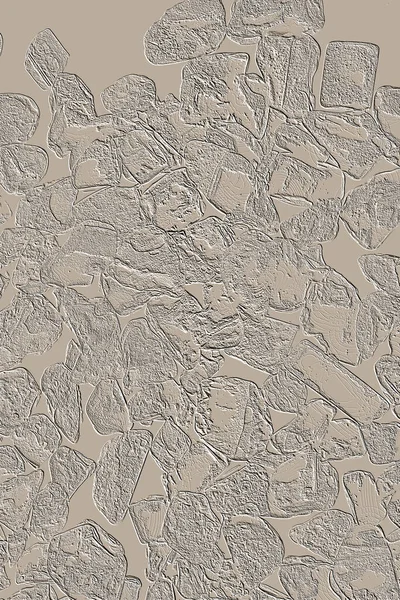 Farklı boyut ve şekillere sahip düzensiz fayanslar, 3 boyutlu grafikler için dikişsiz doku haritaları