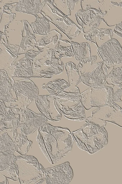 Farklı boyut ve şekillere sahip düzensiz fayanslar, 3 boyutlu grafikler için dikişsiz doku haritaları