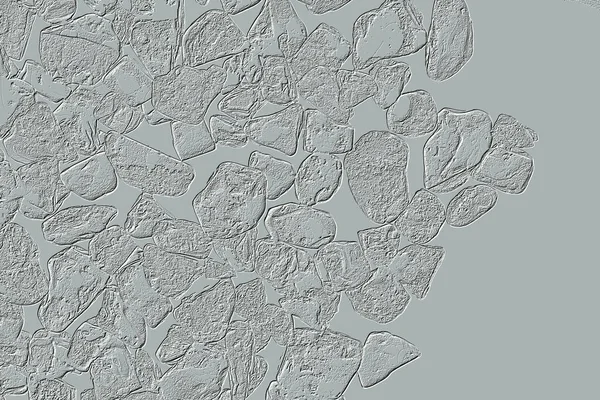 Farklı boyut ve şekillere sahip düzensiz fayanslar, 3 boyutlu grafikler için dikişsiz doku haritaları