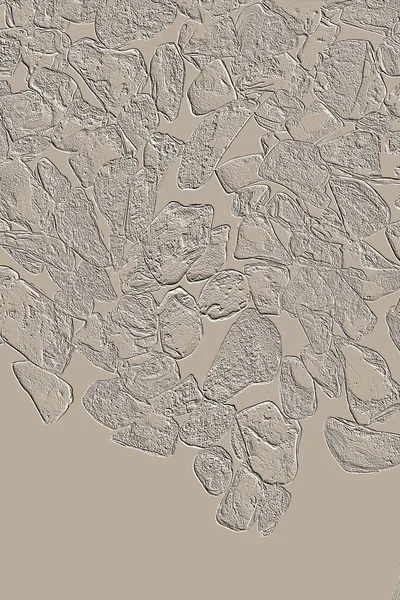 Farklı boyut ve şekillere sahip düzensiz fayanslar, 3 boyutlu grafikler için dikişsiz doku haritaları