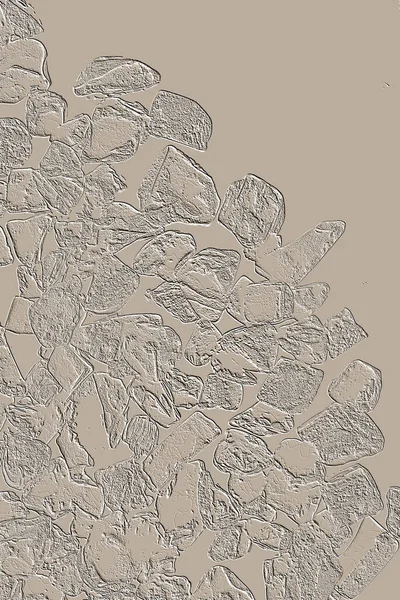 Farklı boyut ve şekillere sahip düzensiz fayanslar, 3 boyutlu grafikler için dikişsiz doku haritaları