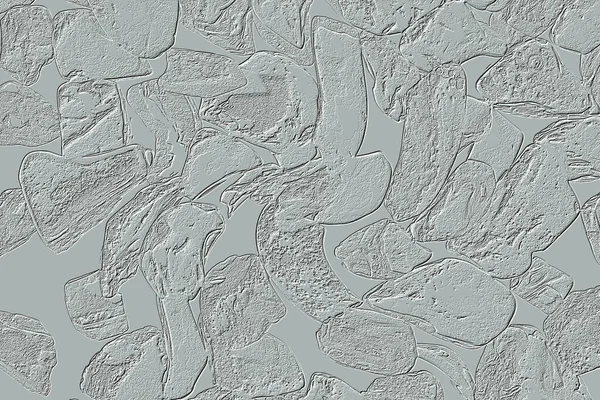 Farklı boyut ve şekillere sahip düzensiz fayanslar, 3 boyutlu grafikler için dikişsiz doku haritaları