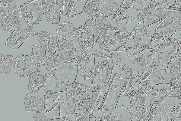 Farklı boyut ve şekillere sahip düzensiz fayanslar, 3 boyutlu grafikler için dikişsiz doku haritaları