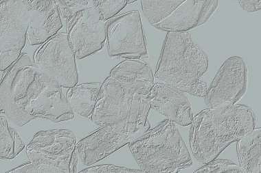 Farklı boyut ve şekillere sahip düzensiz fayanslar, 3 boyutlu grafikler için dikişsiz doku haritaları