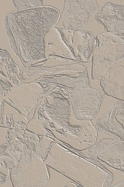 Farklı boyut ve şekillere sahip düzensiz fayanslar, 3 boyutlu grafikler için dikişsiz doku haritaları