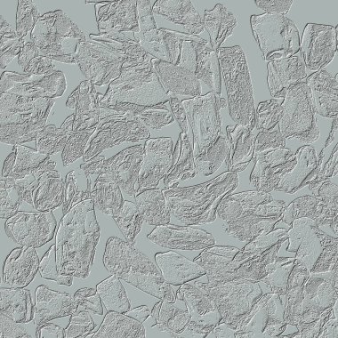 Farklı boyut ve şekillere sahip düzensiz fayanslar, 3 boyutlu grafikler için dikişsiz doku haritaları