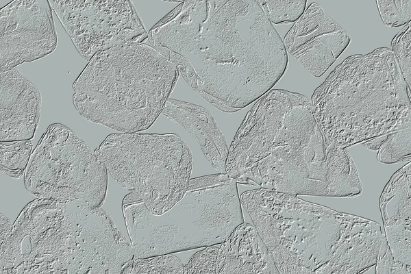 Farklı boyut ve şekillere sahip düzensiz fayanslar, 3 boyutlu grafikler için dikişsiz doku haritaları