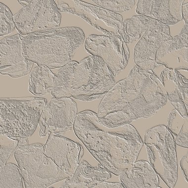 Farklı boyut ve şekillere sahip düzensiz fayanslar, 3 boyutlu grafikler için dikişsiz doku haritaları