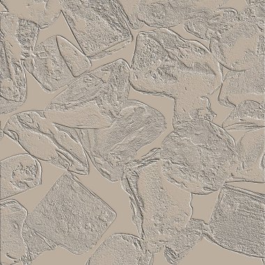 Farklı boyut ve şekillere sahip düzensiz fayanslar, 3 boyutlu grafikler için dikişsiz doku haritaları