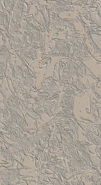 Farklı boyut ve şekillere sahip düzensiz fayanslar, 3 boyutlu grafikler için dikişsiz doku haritaları