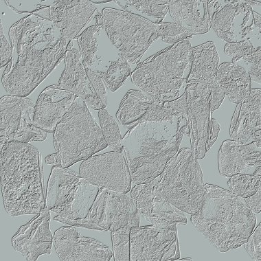 Farklı boyut ve şekillere sahip düzensiz fayanslar, 3 boyutlu grafikler için dikişsiz doku haritaları