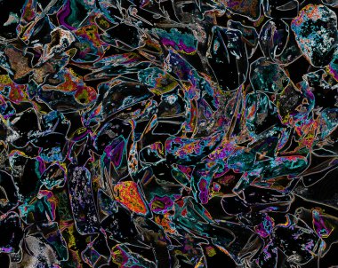 Renkli basit arka plan, dalgalı etkisi. Etkisi noktalarla. Ritmik ses parçacıklar. Tahıl doku. Renkli darbeleri ile duvar kağıdı. Duvar iç tasarım, lockscreen, paket için desen