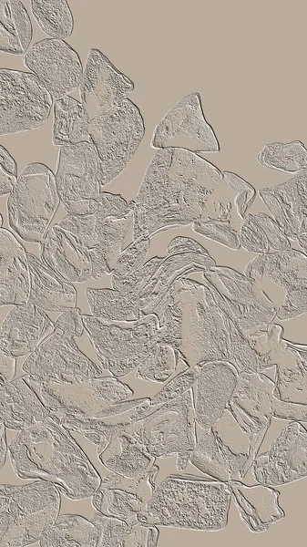 Farklı boyut ve şekillere sahip düzensiz fayanslar, 3 boyutlu grafikler için dikişsiz doku haritaları