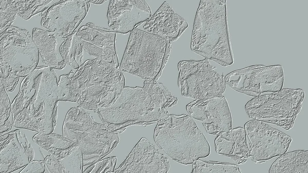 Farklı boyut ve şekillere sahip düzensiz fayanslar, 3 boyutlu grafikler için dikişsiz doku haritaları