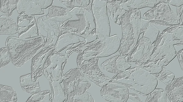 Farklı boyut ve şekillere sahip düzensiz fayanslar, 3 boyutlu grafikler için dikişsiz doku haritaları