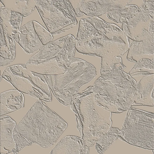 Farklı boyut ve şekillere sahip düzensiz fayanslar, 3 boyutlu grafikler için dikişsiz doku haritaları