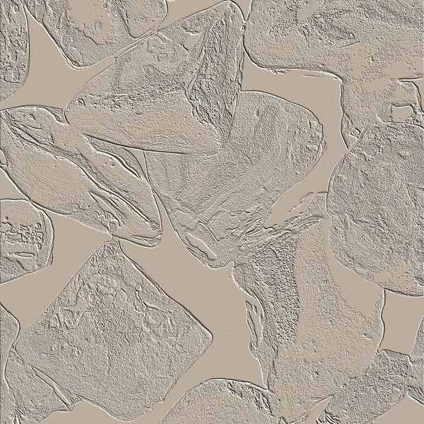 Farklı boyut ve şekillere sahip düzensiz fayanslar, 3 boyutlu grafikler için dikişsiz doku haritaları