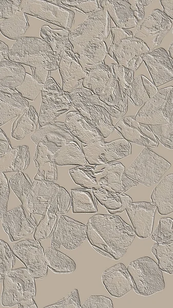 Farklı boyut ve şekillere sahip düzensiz fayanslar, 3 boyutlu grafikler için dikişsiz doku haritaları