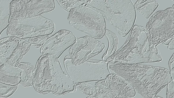 Farklı boyut ve şekillere sahip düzensiz fayanslar, 3 boyutlu grafikler için dikişsiz doku haritaları