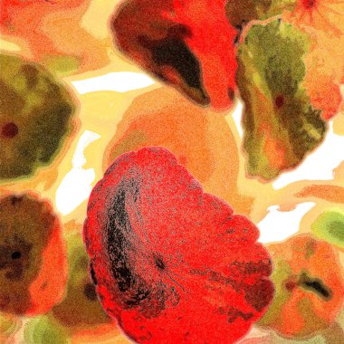 Yeşil çember ayrılıyor. Su bitkileri. Parlak, doğal, taze bir geçmiş. Yeşillik. Arkaplan veya duvar kağıdı için.