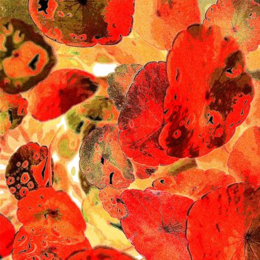 Yeşil çember ayrılıyor. Su bitkileri. Parlak, doğal, taze bir geçmiş. Yeşillik. Arkaplan veya duvar kağıdı için.