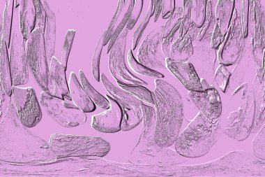 Seramik duvarın ve yerdeki fayansların dokusu. İç dekorasyon. 3 boyutlu grafikler için kusursuz doku haritası. Duvar kağıdı, tekstil, web sayfası arkaplanı.