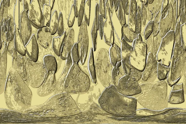 Seramik duvarın ve yerdeki fayansların dokusu. İç dekorasyon. 3 boyutlu grafikler için kusursuz doku haritası. Duvar kağıdı, tekstil, web sayfası arkaplanı.