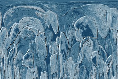 Seramik duvarın ve yerdeki fayansların dokusu. İç dekorasyon. 3 boyutlu grafikler için kusursuz doku haritası. Duvar kağıdı, tekstil, web sayfası arkaplanı.